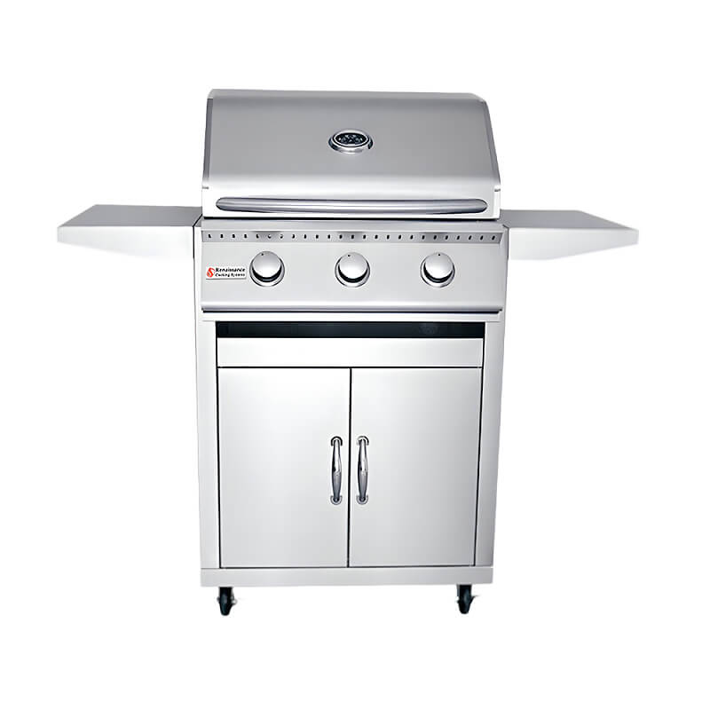 RCS Premier 26 Inch 3 Burner Freestanding Grill