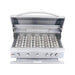 RCS Premier 40 Inch 5 Burner Freestanding Gas Grill | Solid Stainless Steel Cooking Grates