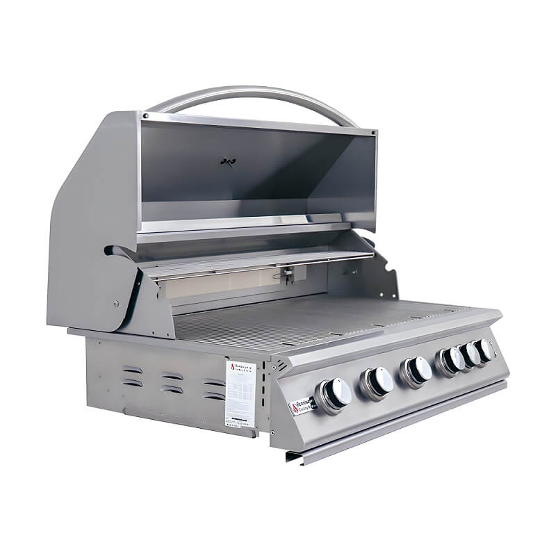 RCS Premier 40 Inch 5 Burner Freestanding Gas Grill | 906 Square Inches of Grilling Space