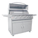 RCS Premier L Series 40 Inch Freestanding Gas Grill | Side Shelves