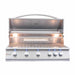 RCS Premier 40 Inch 5 Burner Freestanding Gas Grill | Grill Lights