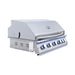 RCS Premier 40 Inch 5 Burner Freestanding Gas Grill | Blue LED Lights on Gas Controls