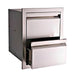 RCS Valiant 17 Inch Stainless Steel Double Drawer | Soft-Closing Drawer Glides