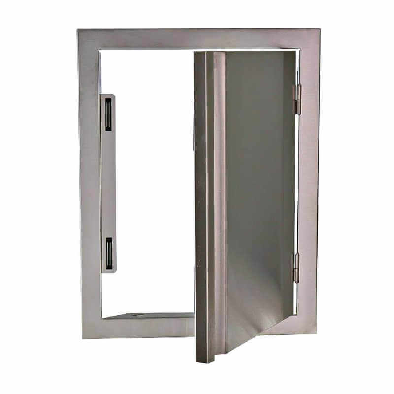 RCS Valiant 20 Inch Stainless Steel Vertical Single Access Door | Large Door Opening