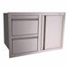 RCS Valiant 33 Inch Access Door & Double Drawer Combo | Enclosed Double Drawers