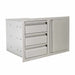 RCS Valiant 33 Inch Triple Drawer & Single Door Combo | Enclosed Triple Drawer