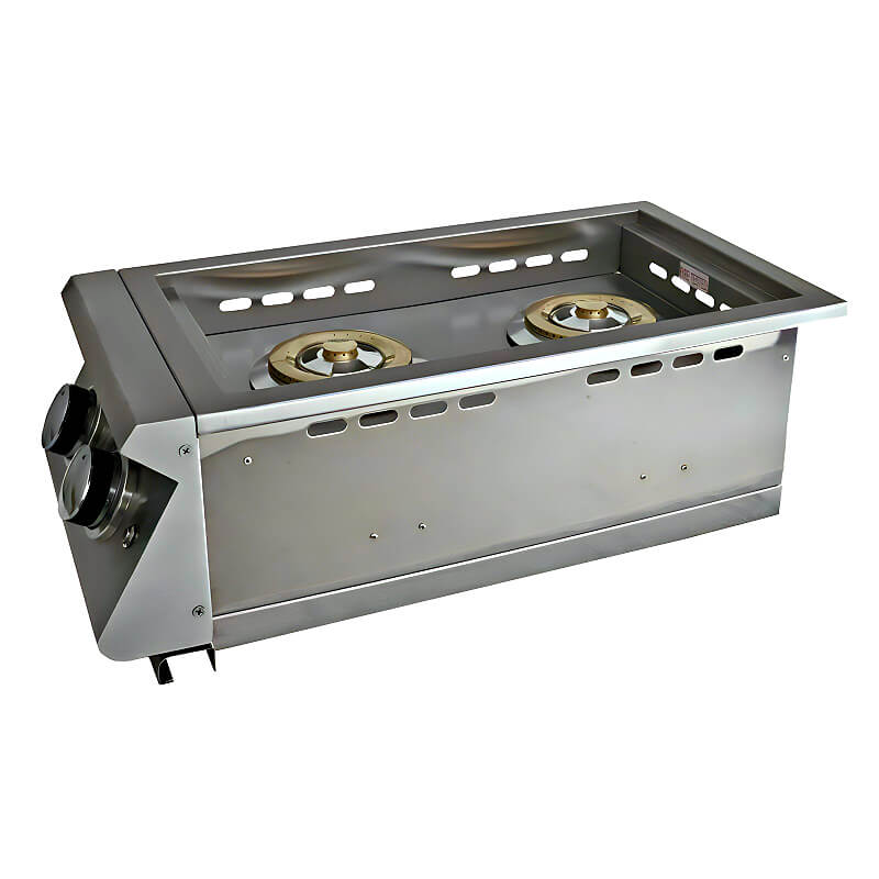 RCS Premier Double Side Burner w/ powerful 24000 BTU Burners