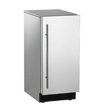 Scotsman Brilliance 30 Lb. 15-Inch Gourmet Ice Machine With Gravity Drain - Custom Panel / Stainless Cabinet