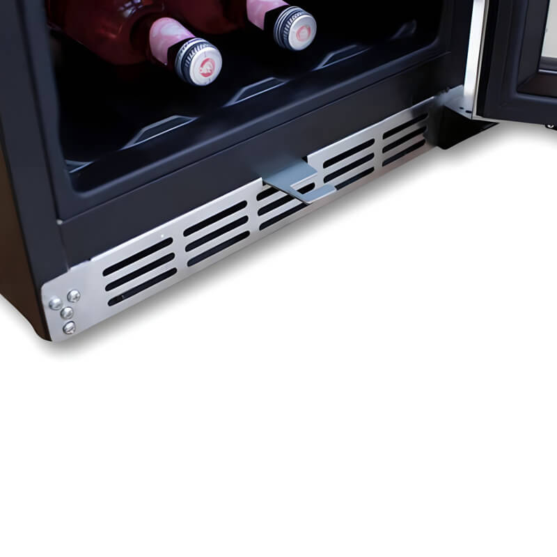 Summerset 15 Inch 3.2 Cu. Ft. Outdoor Dual Zone Wine Cooler - RFR-15WD