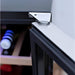Summerset 15 Inch 3.2 Cu. Ft. Outdoor Single Zone Wine Cooler | Durable Stainless Steel Hinge