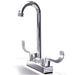 Summerset 15-Inch x 15-Inch Drop-in Sink | Polished Stainless Steel Faucet