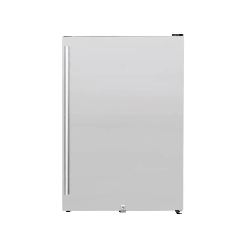Summerset 22-Inch Deluxe Compact Outdoor Refrigerator (4.2 Cu. Ft.) — #304 SS, UL Outdoor Rated