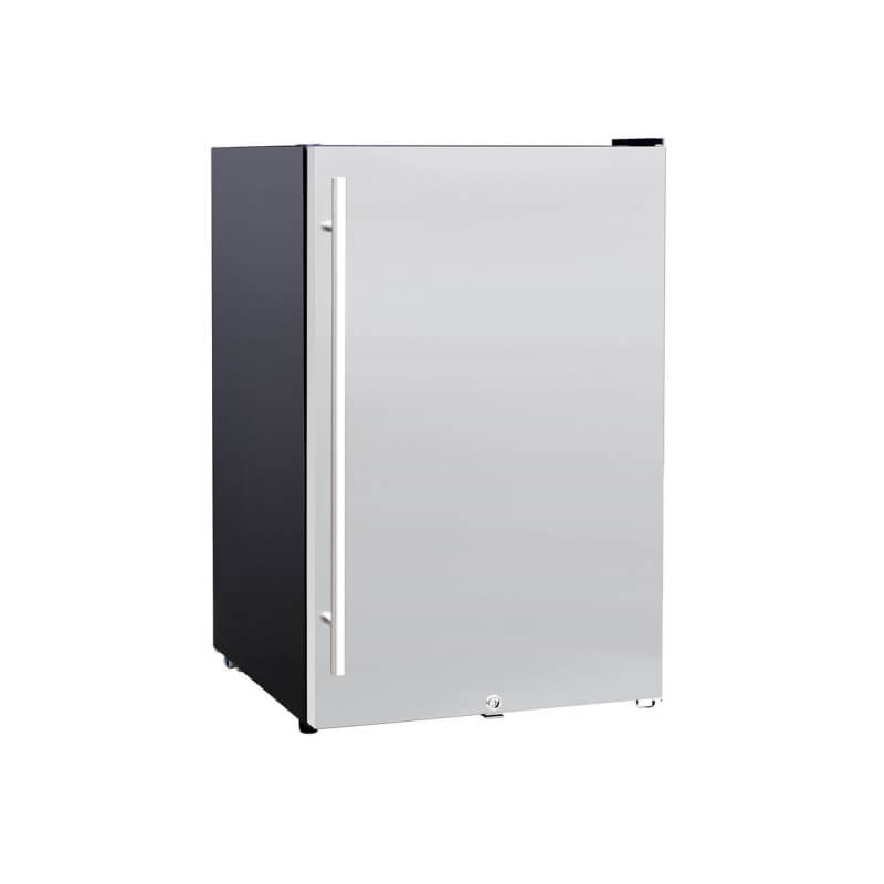 Summerset 22-Inch Compact Refrigerator — Locking Door for Secure Outdoor Storage