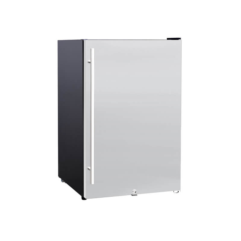 Summerset 22-Inch Deluxe Outdoor Approved Compact Refrigerator | Door Lock