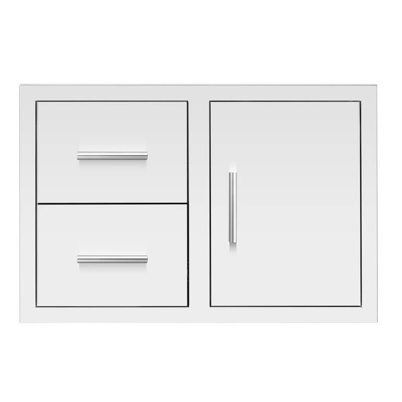 Summerset 33-Inch Masonry 2-Drawer & Access Door Combo