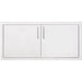 Summerset 36 Inch Two Drawer Dry Storage and Access Door Combo | Bar Handles