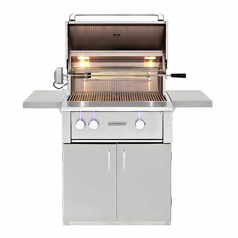 Summerset Alturi 30 Inch 2 Burner Freestanding Gas Grill | Rotisserie Kit