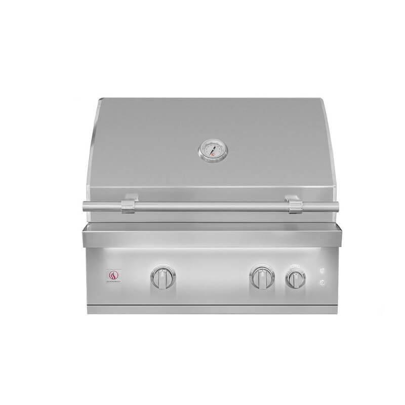 Summerset Quest 30-Inch 2-Burner Built-In Gas Grill — 36,000 BTU, #304 SS