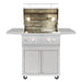 Summerset Quest Series 30-Inch 2 Burner Freestanding Gas Grill | Hood Opened