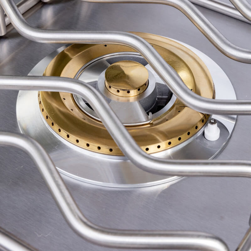 Summerset Single Side Burner — Stainless Steel Cooking Grate Detail