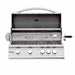 New Castle 62-Inch Grill Island with 32-Inch Summerset Grill | Summerset Grill Sizzler Grill