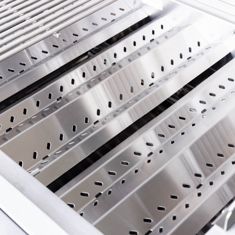 Summerset Sizzler Stainless Steel Flame Tamers and Locked-In Briquette Trays