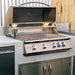 Summerset Sizzler Pro 32 Inch 4 Burner Built-In Gas Grill | Installed in Grill Island