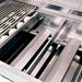 Summerset Sizzler Pro 32 Inch 4 Burner Built-In Gas Grill | Heat Zone Separators