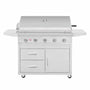 Summerset Sizzler Pro 32 Inch 4-Burner Freestanding Gas Grill