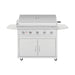 Summerset Sizzler Pro 40 Inch 5 Burner Freestanding Gas Grill w/ Cart