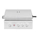Summerset TRL Pro 32-Inch 3-Burner Built-In Gas Grill — 60,000 BTU, #304 SS, Spring-Assisted Hood