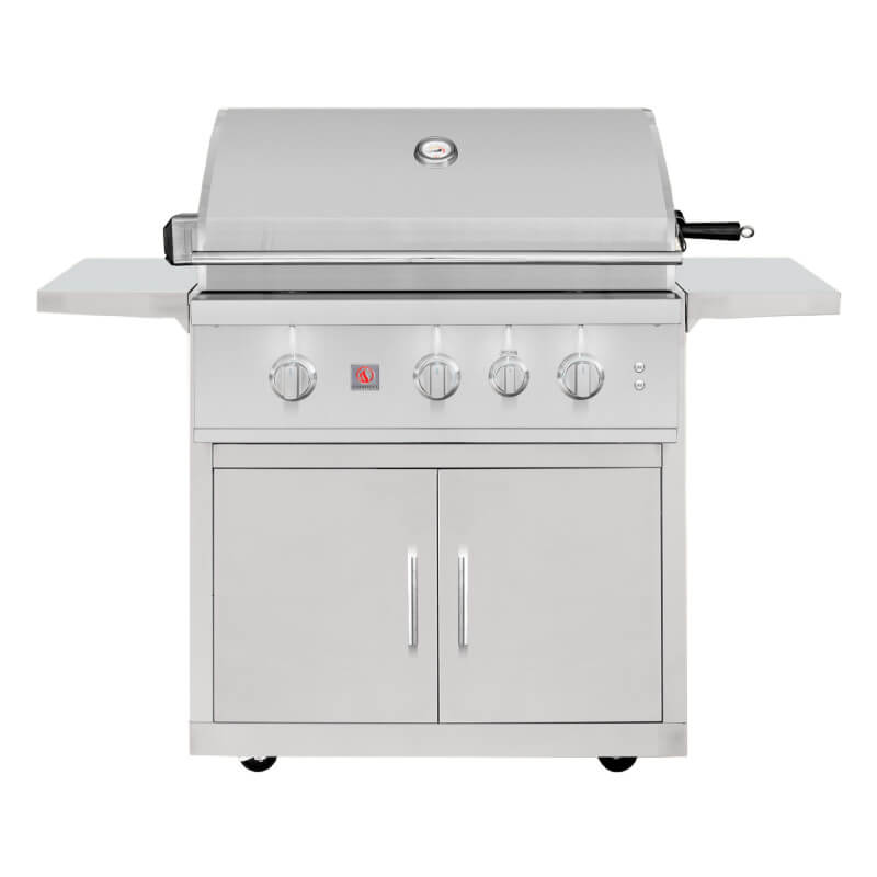 Summerset TRL 32-Inch 3-Burner Freestanding Gas Grill w/ Standard Cart