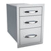 Sunstone 14-Inch Triple Access Drawer | Polished Handles