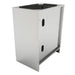 Sunstone 18-Inch Door & Drawer Storage Cabinet | Rear View