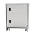 Sunstone 18-Inch Door & Drawer Storage Cabinet | Side View