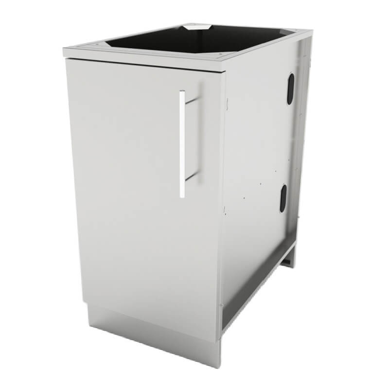 Sunstone 18-Inch Single Door Storage Cabinet | Left Hinge