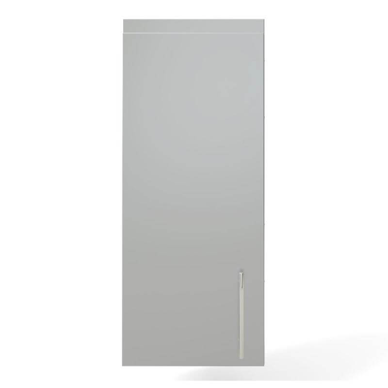 Sunstone 18-Inch Single Door Wall Cabinet | Front View