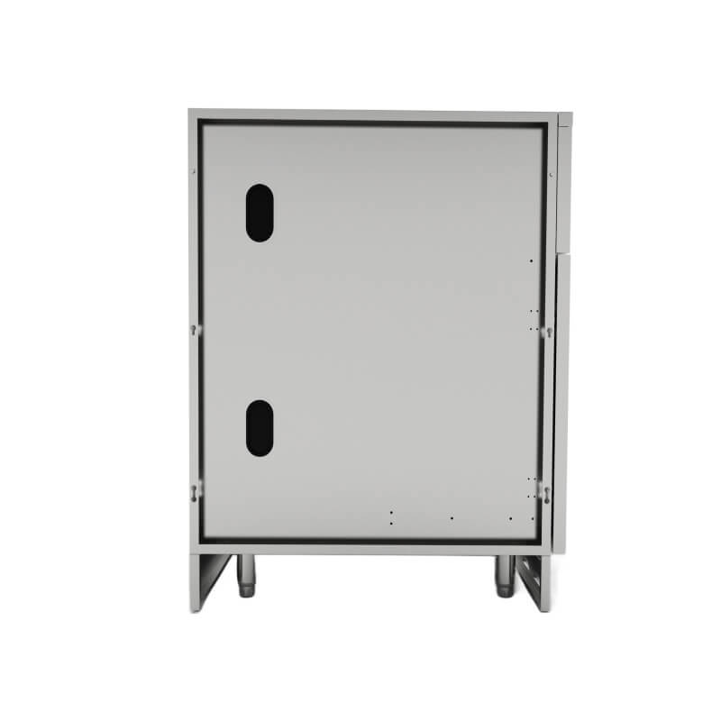 Sunstone 20-Inch Appliance Cabinet with Single Door | Side View