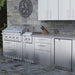 Sunstone 24-Inch Large Triple Drawer Cabinet | Outdoor Kitchen