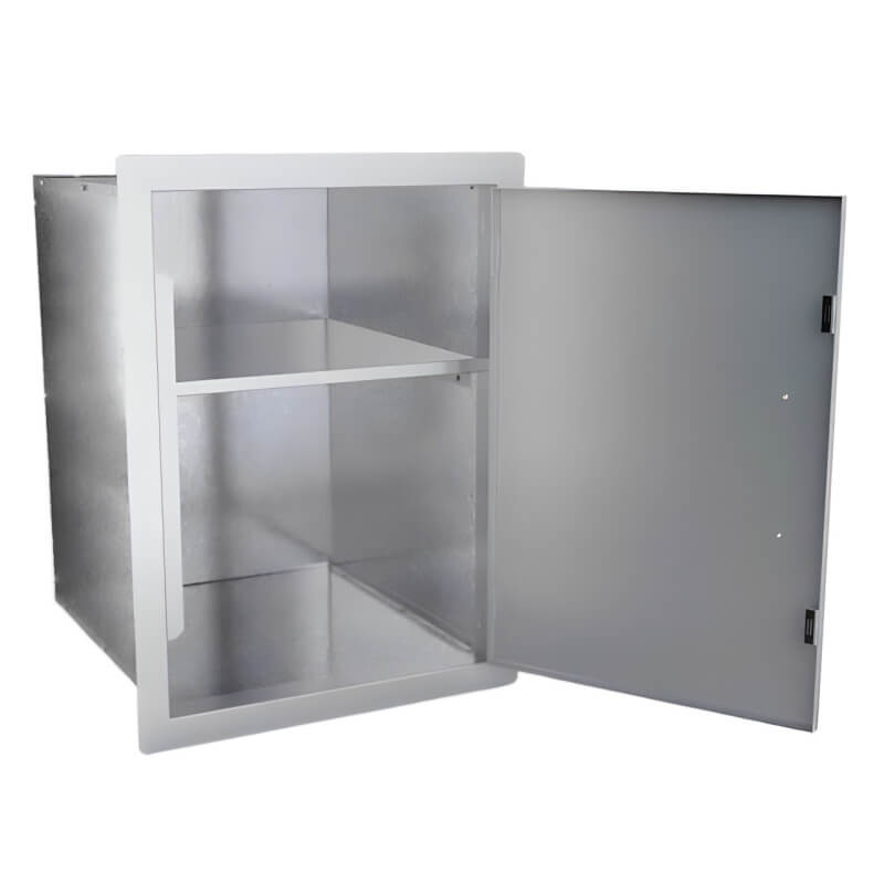 Sunstone Dry Storage Pantry Cabinet | Interior Enclosed Shelf