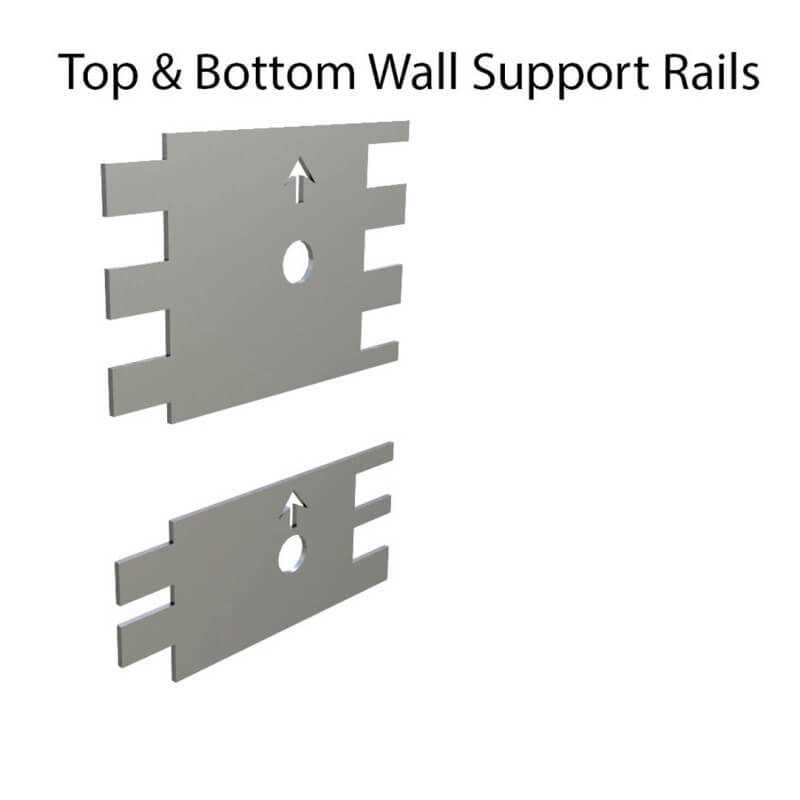 Sunstone 3 Inch Spacer Panel | Support Rail