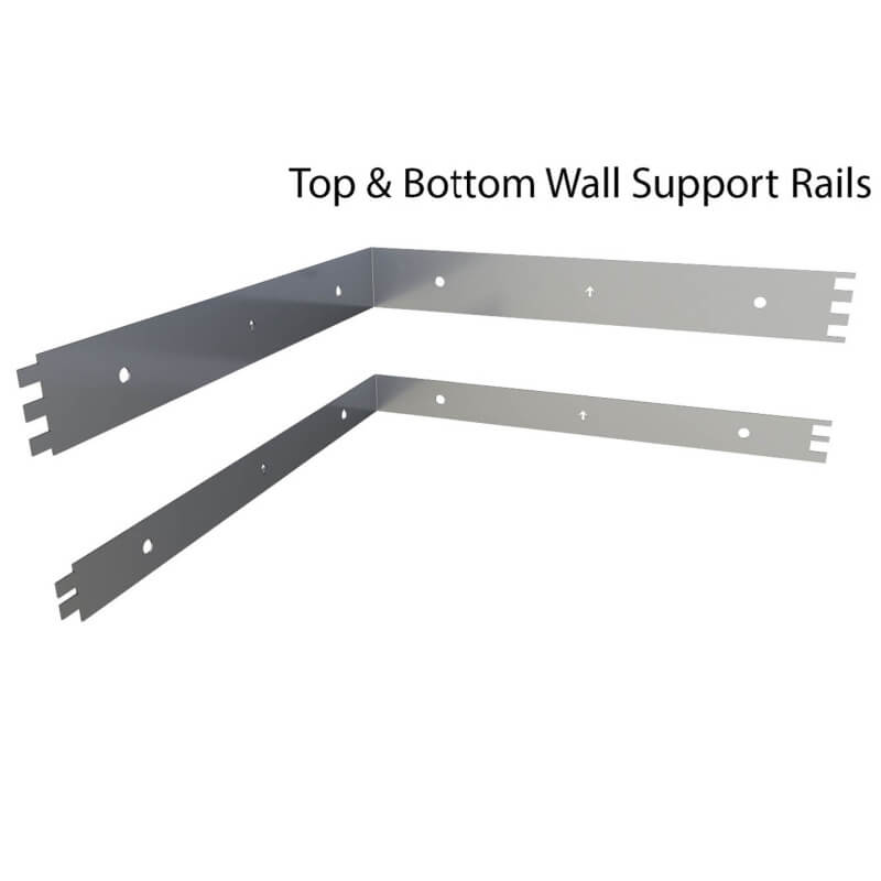 Sunstone 3" x 3" 90 Degree Corner Spacer Panel | Support Brackets