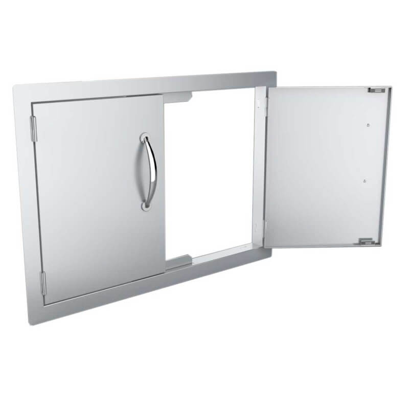 Sunstone 30-Inch Flush Double Access Door | Magnetic Latches