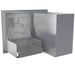 Sunstone 30-Inch Tank Tray Double Drawer Combo | Interior View