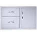 Sunstone Classic 36-Inch Double Drawer Door Combo