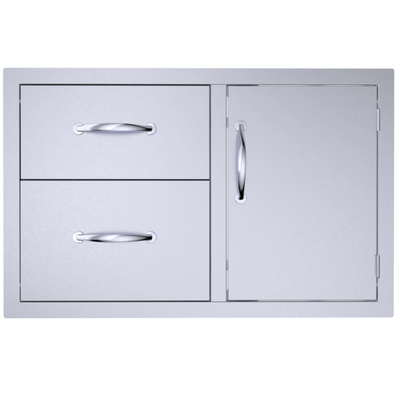 Sunstone Classic 36-Inch Double Drawer Door Combo