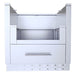 Sunstone 33-Inch Power Burner Base Cabinet | 304 Stainless Steel