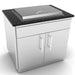 Sunstone 36-Inch Double Door Cabinet w/ False Panel | Ice Bin