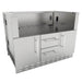 Sunstone 46-Inch Gas Grill Base Cabinet w/ 2-Door & 2-Drawer Combo