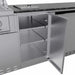 Sunstone Brazos 9 Ft Outdoor Kitchen | Side Burner Storage Cabinet